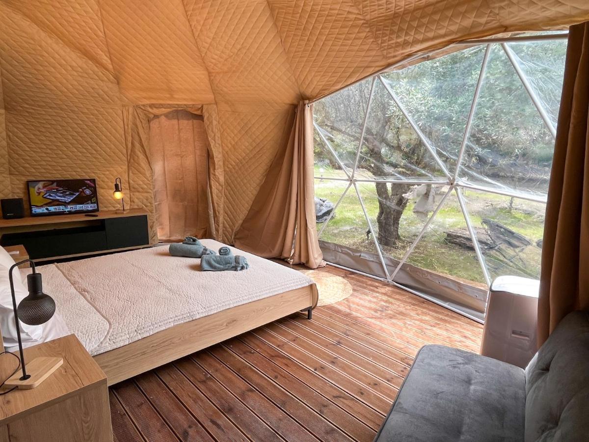 Manna Gea Glamping Domes Hotel Vonitsa Bagian luar foto