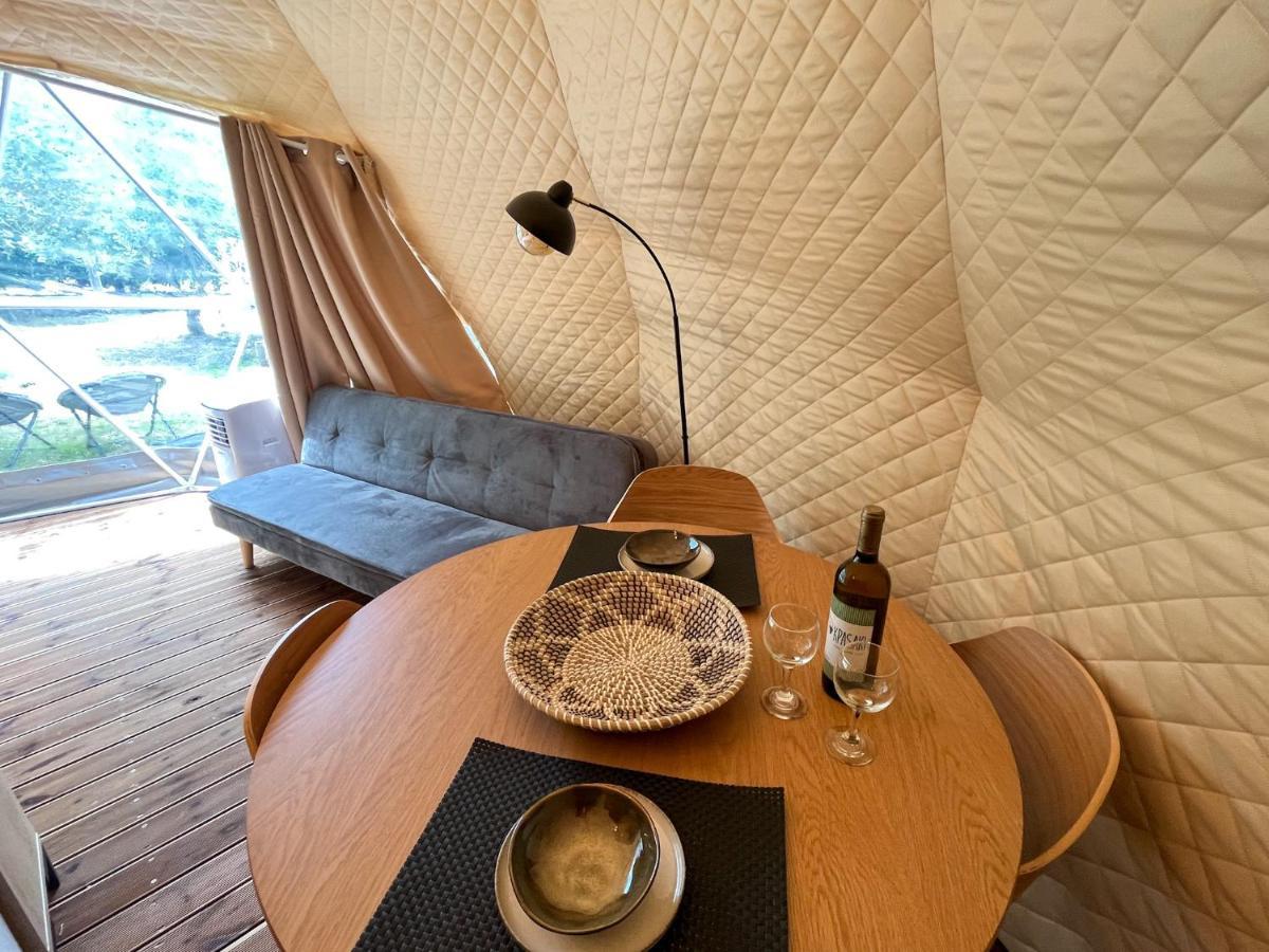 Manna Gea Glamping Domes Hotel Vonitsa Bagian luar foto